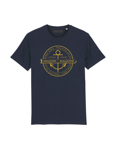 T-shirt Navy Ancre