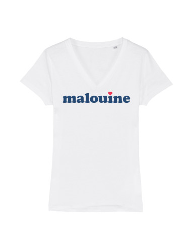 Le Malouine - T-shirt col V