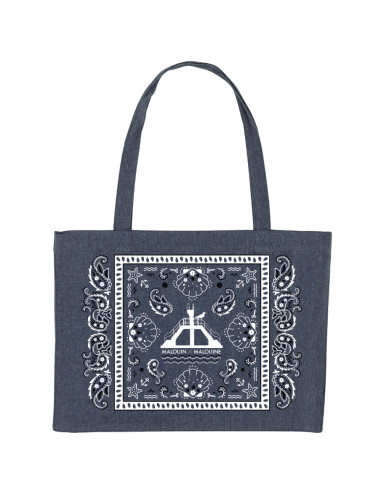 Sac Cabas Plongeoir - Bandana Blue Jean