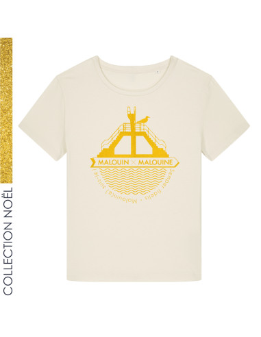 T-shirt Plongeoir Sable d’or