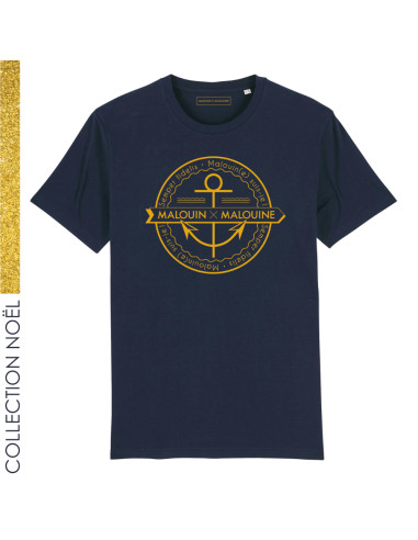 T-shirt Navy Ancre